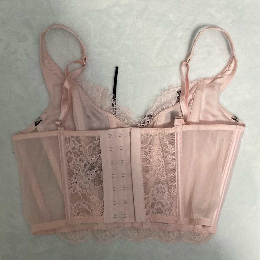 Victoria’s Secret Dream Angels Lace Up Corset Top XS - Picture 3 of 5